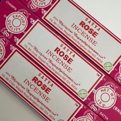Rose - Rökelsestickor