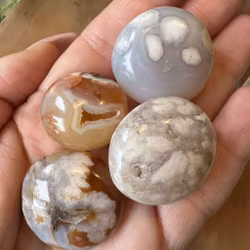 Blomsteragat - palmstone liten