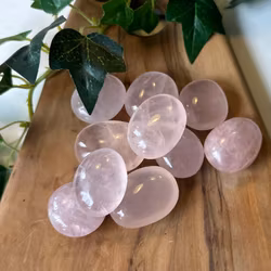 Rosenkvarts - Palmstone liten