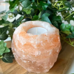 Orange ljuslykta i Saltsten