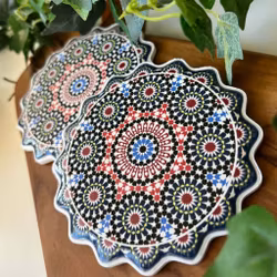 Marockanska Glasunderlägg 2-pack