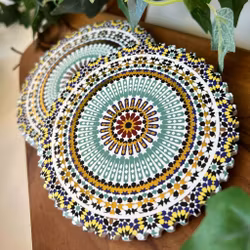 Marockanska Glasunderlägg 2-pack