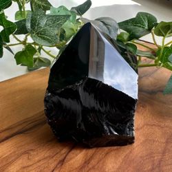 Obsidian halvrå spets - A