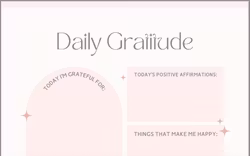 Daily Gratitude and Journal Bundle