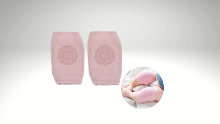 Knäskydd för barn (rosa)