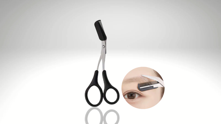 Ögonbrynssax med trimmer
