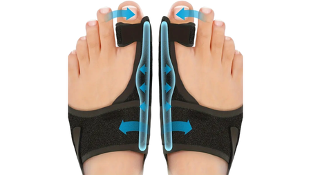 Komfortabel tåstöd för hallux valgus (1st)