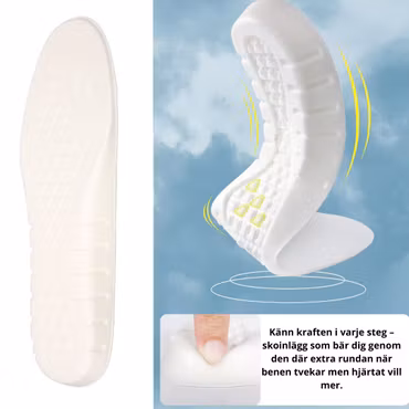 Skoinlägg för löpning