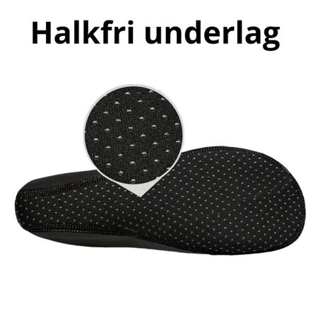 Strandskor (Svart Basic)