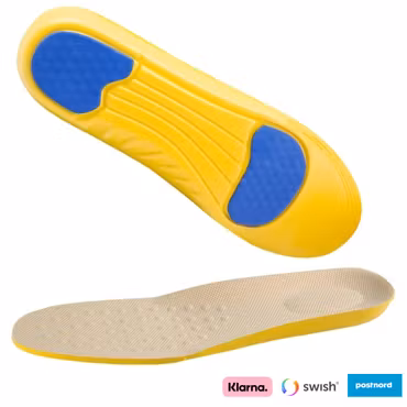 Ortopediska skoinlägg för träning