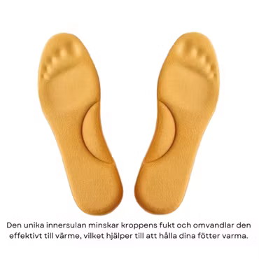 Självuppvärmande Innersula (gul)