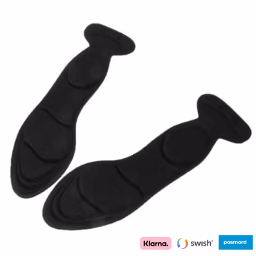 Skosulor med hälkuddar