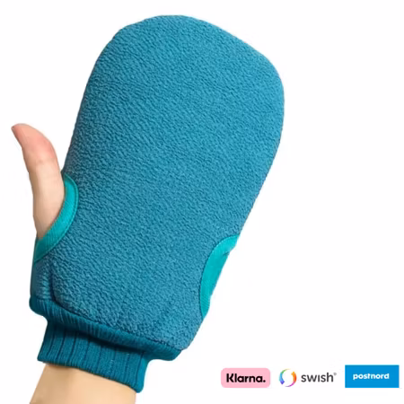 Duschhandskar för skrubb