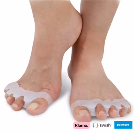 Silikonskydd Hallux Valgus (1 par)