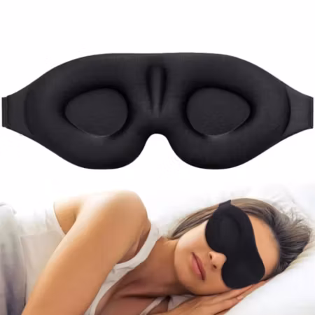 Mjuk ögonmask 3D