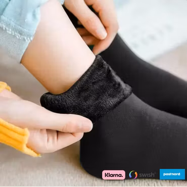 Varma strumpor (Svart)