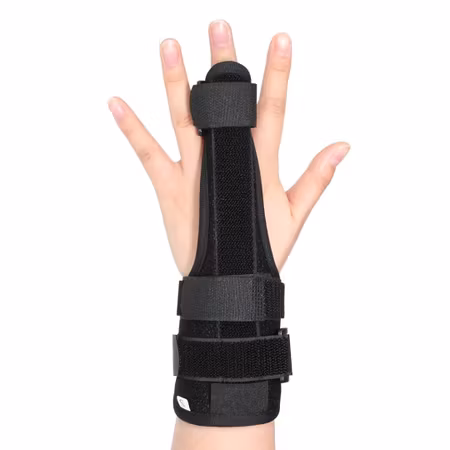 Långfingerskena med handledsstöd  (1st)