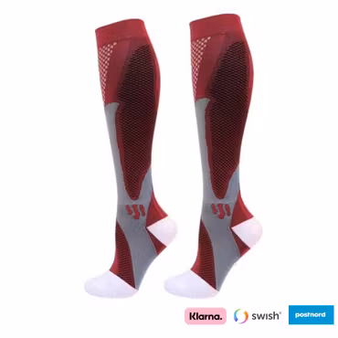 Stödstrumpor sport (Röd)