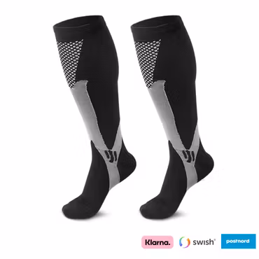 Stödstrumpor sport (Svart)