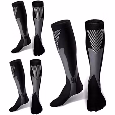 Stödstrumpor sport (Svart)