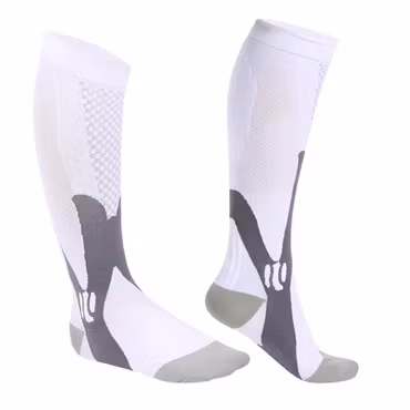 Stödstrumpor sport (Vit)