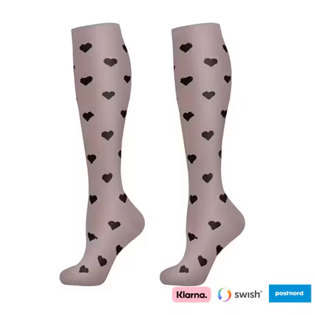 Kompressionsstrumpor (Guldbruna)