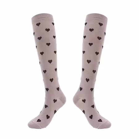 Kompressionsstrumpor (Guldbruna)