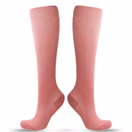 Kompressionsstrumpor (Bambu rosa)