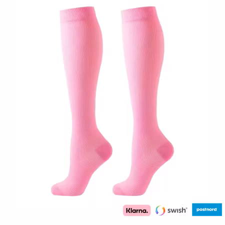 Stödstrumpor (Rosa)