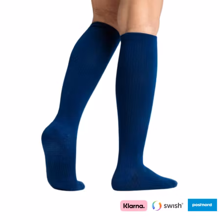 Stödstrumpor (Mörkblå)