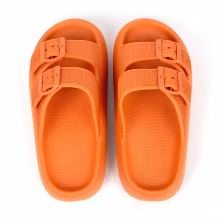 Mjuka moln tofflor (Orange)