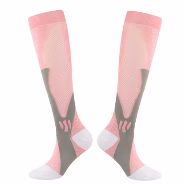 Stödstrumpor sport (Rosa)