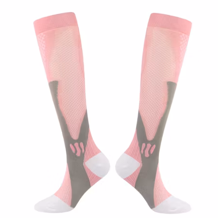 Stödstrumpor sport (Rosa)