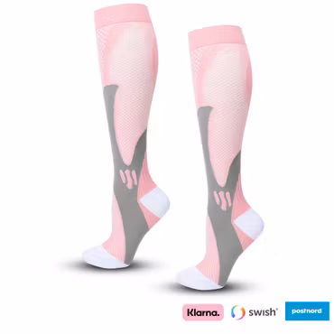 Stödstrumpor sport (Rosa)