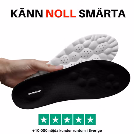 Skoinlägg 4D (mjuka bubblor)