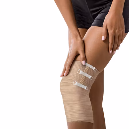 Kompressionsbandage med spännen