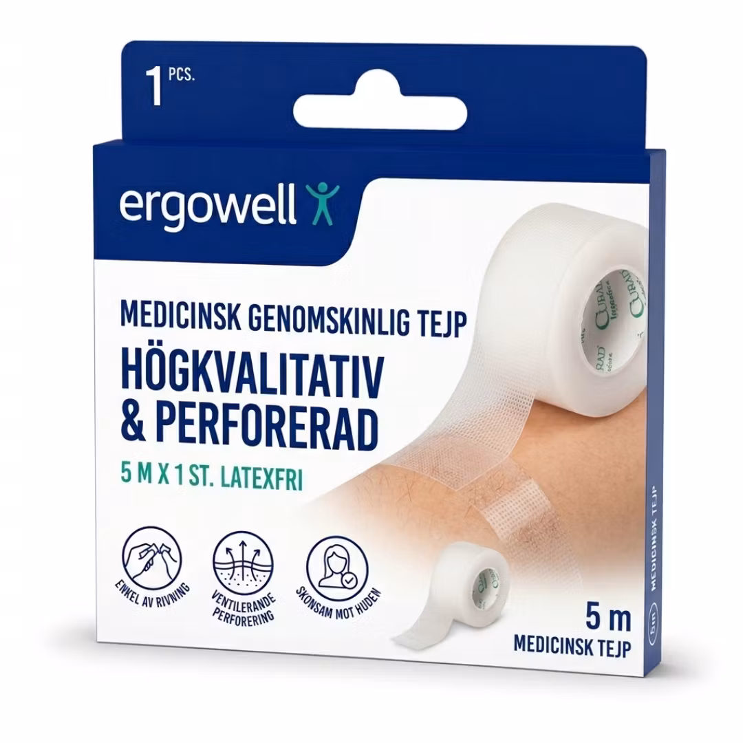 Högkvalitativ medicinsk genomskinlig tejp - 5 m