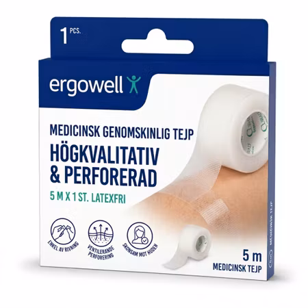 Högkvalitativ medicinsk genomskinlig tejp - 5 m