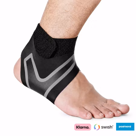 Ankelstöd med elastisk design