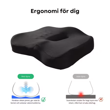 Ergonomisk sittkudde