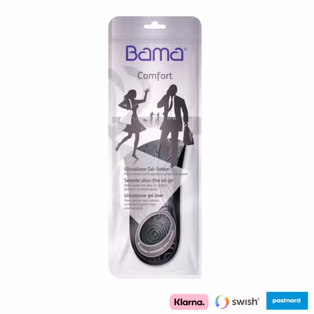 Tunna gelsulor med stötdämpning och komfort – Bama Ultra Thin Gel Liner