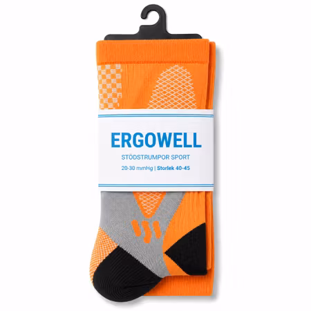 Stödstrumpor sport (Orange)