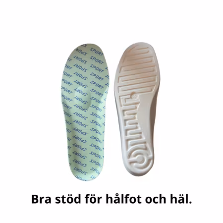 Anatomiskt formade sport-sulor som är fuktabsorberande och stötdämpande – Bandi Sport