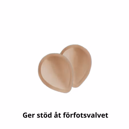 Pelott med stöd för förfotsvalvet för avlastning och komfort – Shoeboy’s Ortho Pad