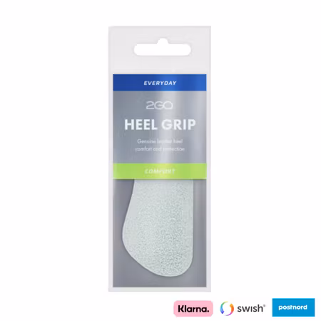 2GO Anti-slip Heel Grip i läder – hälgrepp mot skav och glid i skor