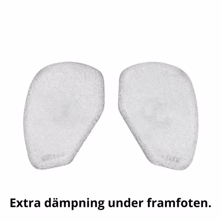 Gel förfotskuddar 2-par