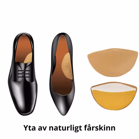 Hålfotsstöd i Fårskinn Seco