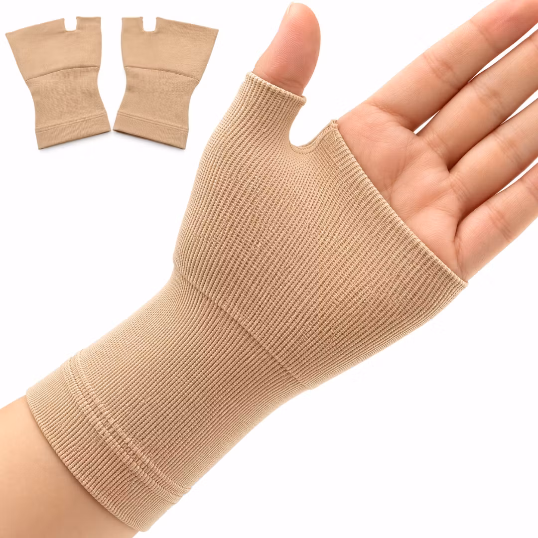 Fingerlösa handledsstödshandskar