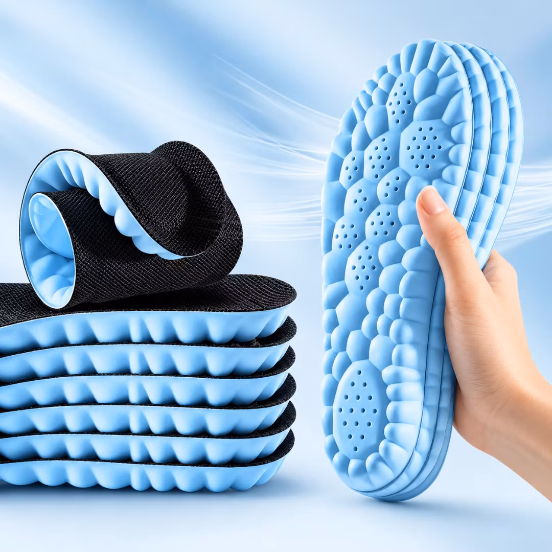 Skoinlägg 4D stöd (Mjuka bubblor)