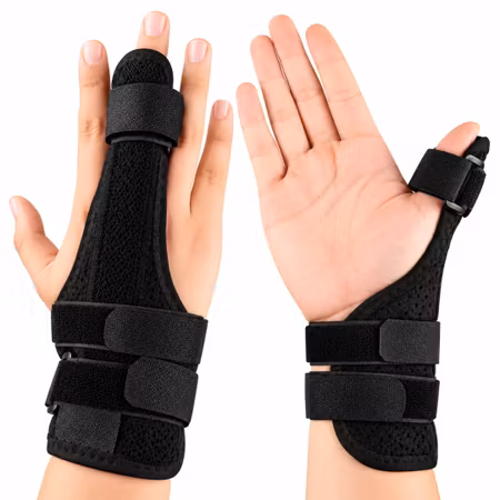 Långfingerskena med handledsstöd  (1st)
